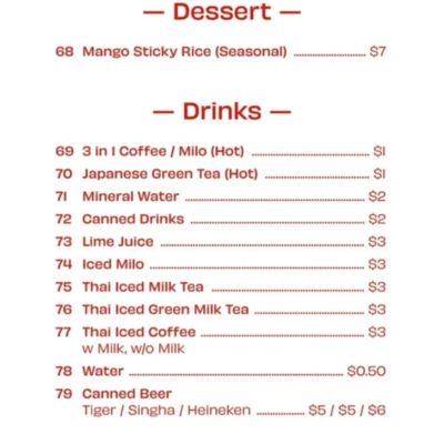 Drinks