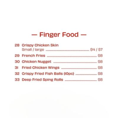 Finger Food